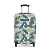 Abstract Tropical Exotic Monstera Leaves Luggage Cover 2 - Luggage Cover UK Store