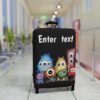 Adorable Monster Luggage Cover 6 - Luggage Cover UK Store