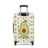 Avocado Vegan Print Luggage Cover 3 - Luggage Cover UK Store