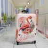 Be Flamazing Flamingo Luggage Cover 4 - Luggage Cover UK Store