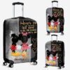 Cute Mickey And Minnie Mouse Luggage Cover - Luggage Cover UK Store