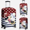 Cute Minnie Mouse With Butterfly Luggage Cover - Luggage Cover UK Store