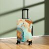 Luxury Swirl Suitcase Cover 1 - Luggage Cover UK Store