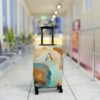 Luxury Swirl Suitcase Cover 7 - Luggage Cover UK Store