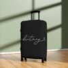 Minimalist Dark Color Luggage Cover 2 - Luggage Cover UK Store