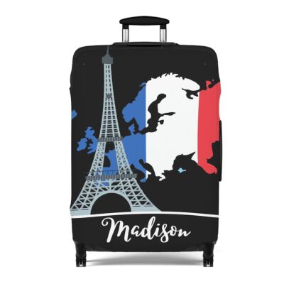 Paris Custom Luggage Cover 1 - Luggage Cover UK Store