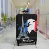 Paris Custom Luggage Cover 5 - Luggage Cover UK Store