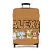 Safari Name Personalized Name Luggage Cove 1 - Luggage Cover UK Store