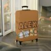 Safari Name Personalized Name Luggage Cove 5 - Luggage Cover UK Store