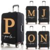 Simple Personalized Name Luggage Cover 3 - Luggage Cover UK Store
