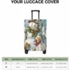 kf S35023d7b8bd046eea10feabd2e9125e3r Christmas Farm Snowman Protective Cover For Travel Accessories Suitcase Elastic Dust Case Protect Sleeve - Luggage Cover UK Store