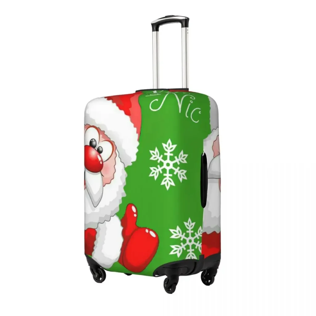 kf S82a80d4e0a6f48999fdbbbabdf00b0d0J Christmas Print Luggage Protective Dust Covers Elastic Waterproof 18 32inch Suitcase Cover Travel Accessories - Luggage Cover UK Store