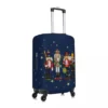 kf S9c45100c688945b8998bc397431cd150L Holiday Nutcrackers Luggage Cover Protector Christmas Nutcracker Cartoon Toy Soldier Travel Suitcase Covers for 18 32 - Luggage Cover UK Store