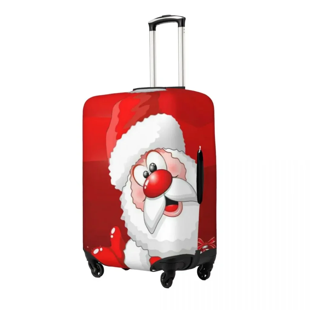 kf Se720fc05950b4f3ca165f074158acce9J Christmas Print Luggage Protective Dust Covers Elastic Waterproof 18 32inch Suitcase Cover Travel Accessories - Luggage Cover UK Store